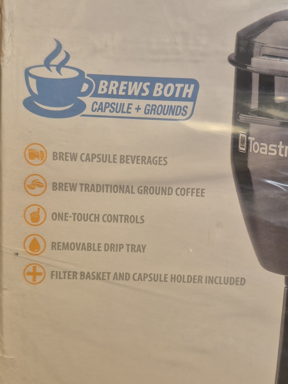 Toastmaster Single Serve K-Cup Coffee Maker - Black - Picture 5 of 8